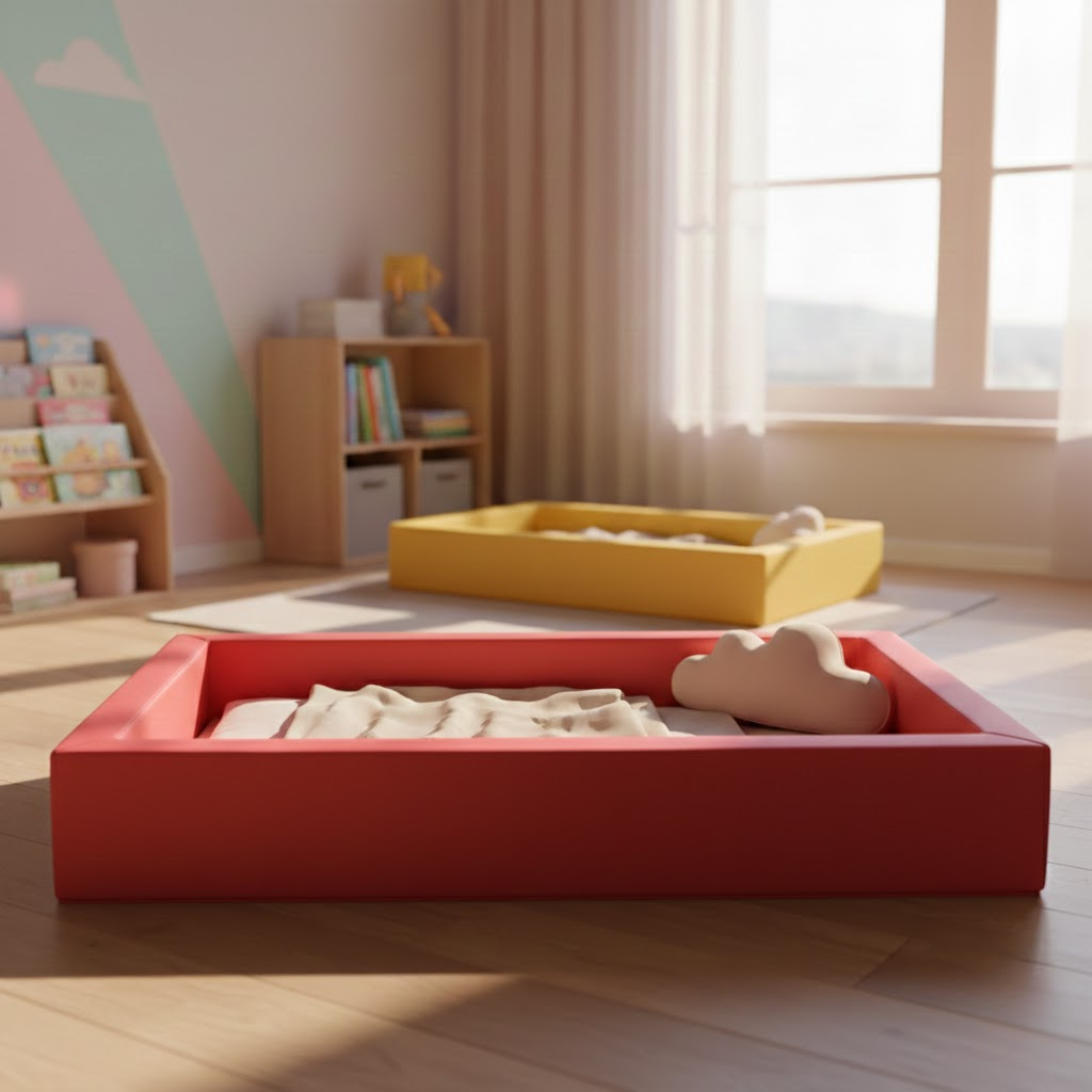 Anaokulu ve Kreş İçin Sünger Çocuk Yatağı